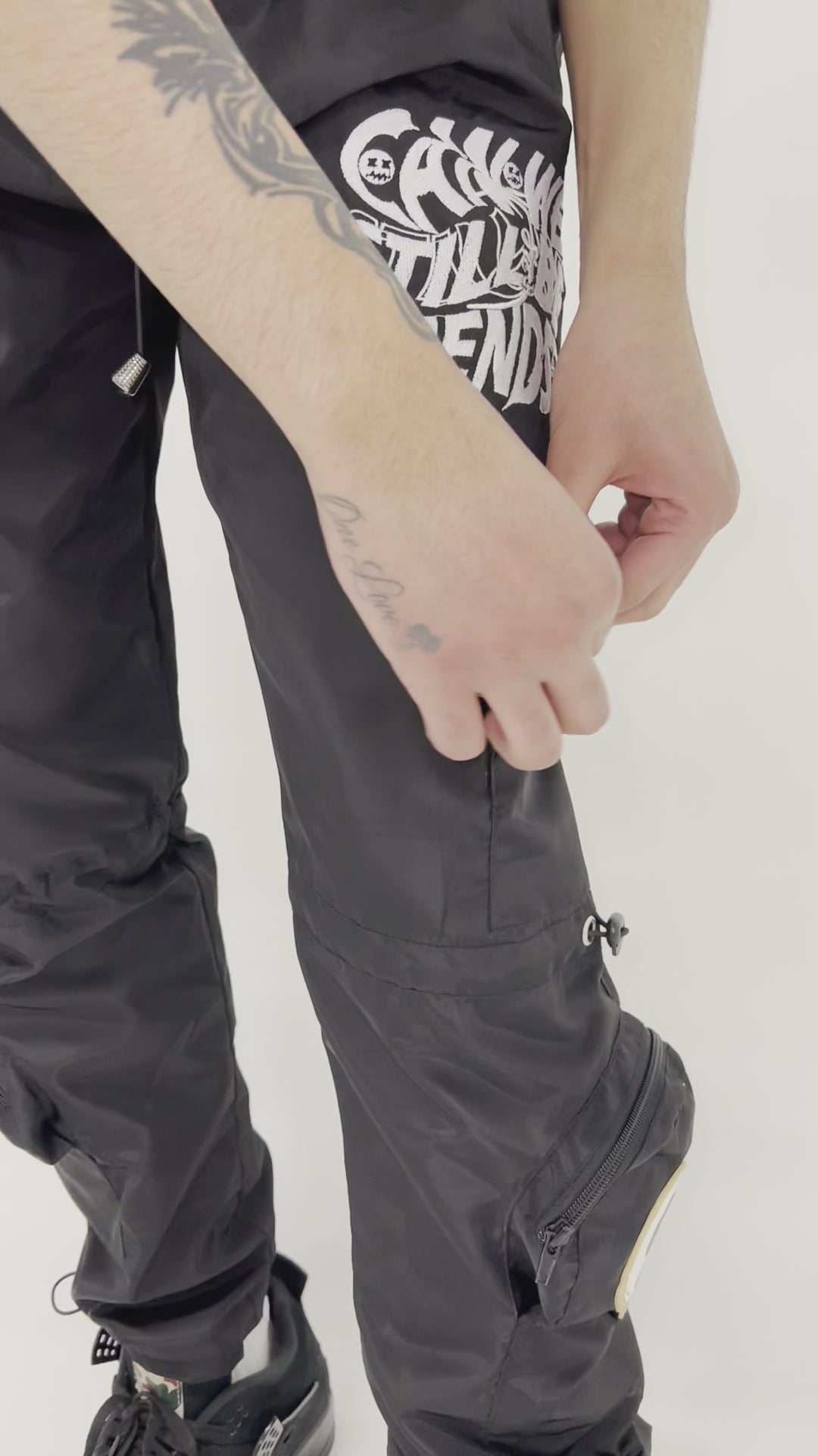 Cargo pants - BLACK